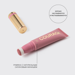 Румяна кремовые Vivienne Sabo Courage т.02 Нежно-розовый 4,3 мл