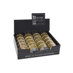 Лента декоративная в мотке Home Collection Золото 4х270см 1 шт