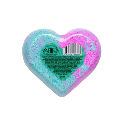 Шипучая соль для ванн Laboratory KATRIN Сердце Соблазнительный Шлейф 110 г