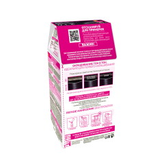 Стойкая краска-уход для волос L'Oreal Paris Casting Crem Gloss т.210 Черный Перламутровый 180 мл