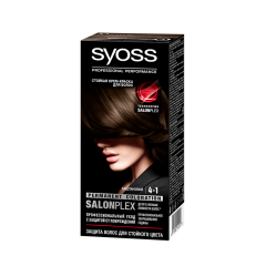 Стойкая краска для волос Сьёсс Сьёсс т.4-1 Каштановый 115 мл