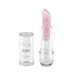 Блестящая помада с блестками для губ меняющая цвет Lukky Magic Crystal с Ароматом Лесных Ягод 3,4 г