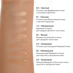 Тональный крем для лица SHIK Perfect Liquid Foundation т.2,5 20 мл