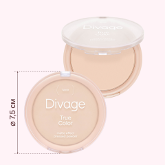 Пудра компактная Divage True Color т.03 Beige 8 г