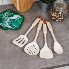 Лопатка кухонная HOMYKO PLU1205 Бежевый 33,5*8 см 1 шт