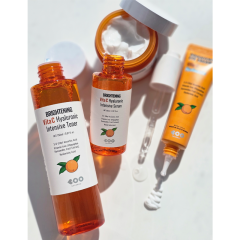 Крем для кожи вокруг глаз c витамином С и экстрактом облепихи, придающий сияние Dearboo Brightening Vita C & Hyaluronic Intensive Eye Cream 30 г