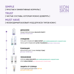 Очищающая мицеллярная вода Icon Skin Derma Therapy Delicate Purity 450 мл