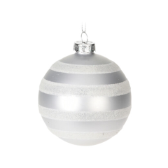 Ёлочное украшение Home Collection Pink New Year Розовый Новый год Шар d=8см 1 шт