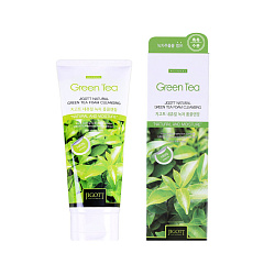 Пенка для умывания Jigott Natural Green Tea Foam Cleansing 180 мл