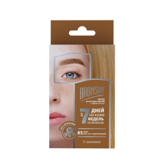 Набор для домашнего окрашивания Bronsun Bronsun т.5 Светло-коричневый 12 мл