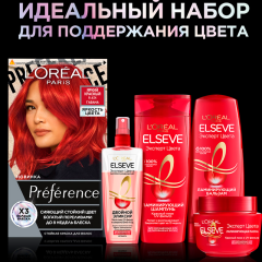 Стойкая краска для волос L'Oreal Paris Preference Vivids т. 8.624 Гавана яркий красный 174 мл