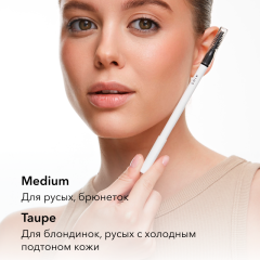 Пудровый карандаш для бровей SHIK Brow Powder Pencil т.Medium 1,19 г