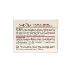 Крем для век Sadoer Retinol Caffeine Anti-Wrinkle Eye Cream 20 г