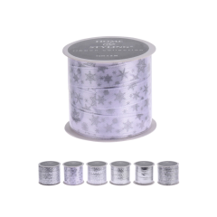Лента упаковочная Home Collection Для Декорациии Серебро 1 шт