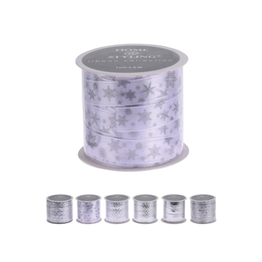 Лента упаковочная Home Collection Для Декорациии Серебро 1 шт