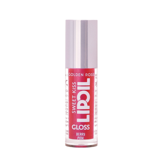 Масло-блеск для губ Golden Rose Sweet Kiss Lip Oil Gloss т.03 Berry Pink 4,7 мл