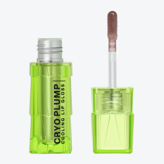 Блеск-плампер для губ Influence Beauty Cryoplump Cooling Lip Gloss т.02 Полупрозрачный коричневый 2,8 мл