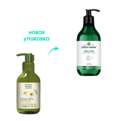 Очищающая пена-гель для лица Green Mama Ромашка и Брусника 300 мл