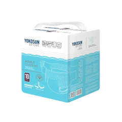 Подгузники на липучках для взрослых YokoSun Softcare L (100-150 см) 10 шт