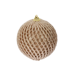Ёлочное украшение Home Collection Pink New Year Розовый Новый год Шар d=8см 1 шт