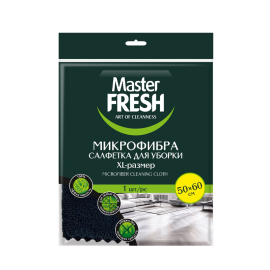 Микрофибра XL-size 50*60 см ЧЕРНАЯ 1 шт