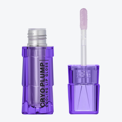 Блеск-плампер для губ Influence Beauty Cryoplump Cooling Lip Gloss т.04 Полупрозрачный фиолетовый 2,8 мл