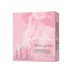 Подарочный набор: Шампунь + Кондиционер + Сыворотка Estel Обними Объятия Заботы 300 мл+250 мл+100 мл