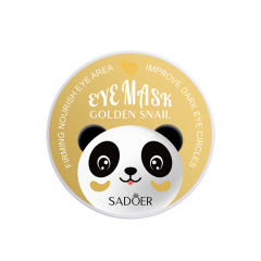 Патчи для глаз с муцином улитки Sadoer Golden Snail Firming Nourish Eye Mask 60 шт
