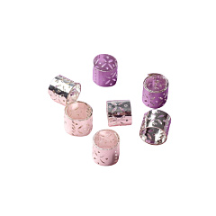 Манжеты для волос Выбражулька Молли Листики 1*1,5 см 20 шт