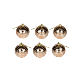 Золото Розовое CH31222-15 6 см 6 шт