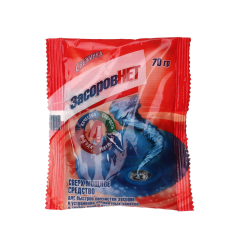 Средство для очистки труб Свежинка Засоров Нет 70 г