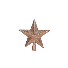 Верхушка для ёлки Koopman International Pink New Year Розовый Новый Год Звезда 1 шт