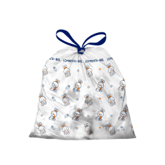 Пакет для мусора с затяжкой Lomberta ANIMALS 60 л 10 шт