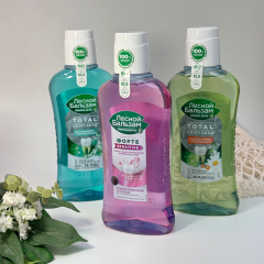 Ополаскиватель для полости рта Лесной Бальзам Свежесть Мяты 400 мл