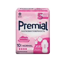 Normal Wings Хлопковая Поверхность 10 шт