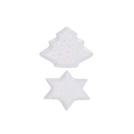 Красный Новый Год Звезда/Ель 1 шт