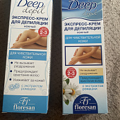 Крем для депиляции Floresan Deep Depil Нежный с Маслом Ромашки 100 мл