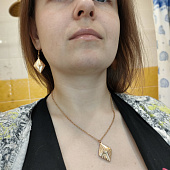 Набор: ожерелье, серьги Shineberry PLM31064 3 пр.