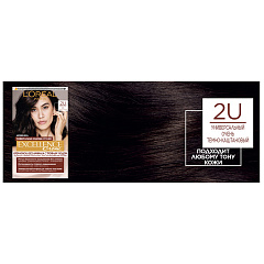 Крем-краска для волос без аммиака L'Oreal Paris Excellence UNIVERSAL NUDES т.2U Темно-каштановый 192 мл