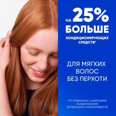 Шампунь и бальзам-ополаскиватель против перхоти Head&Shoulders 2в1 Основной Уход 200 мл
