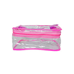 Косметичка Accessories Сундук Розовый Прозрачный PLM33011 13,5*19*8 см 1 шт