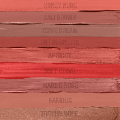 Помада для губ устойчивая матовая Stellary Long Lasting т.15 Bali brown 3.8 г