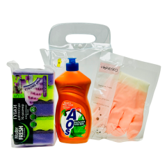 Набор Aos Для Мытья Посуды УД12  3 пр.