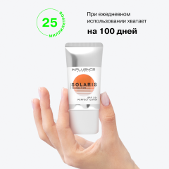 Тональная основа Influence Beauty Solaris Foundation SPF 25+ т.03 Medium 25 мл