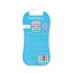 Женская бритва Top Beauty Paris Limited Idition 1шт+2 шт